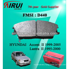 D440 OE quality HYUNDAI Accent/Lantra Semi-metallic disc brake pad